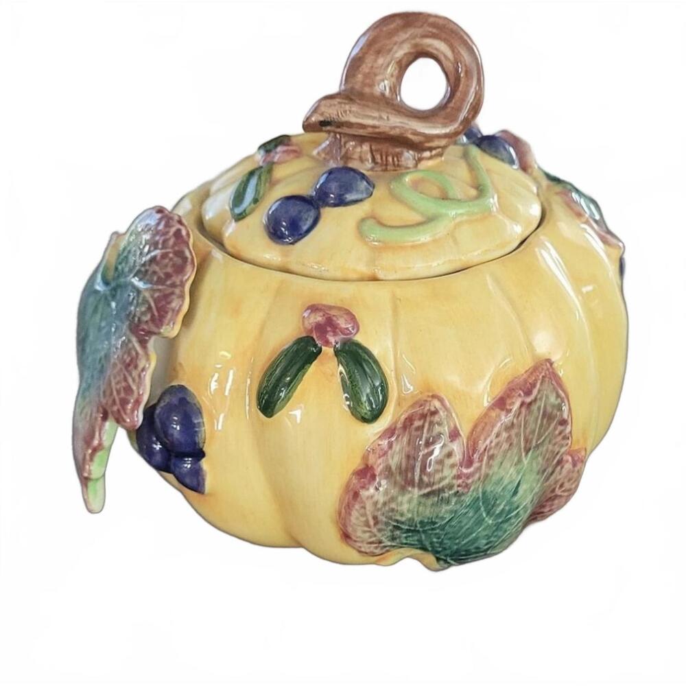 Fitz & Floyd Harvest Banquet Autumn Candle Holder